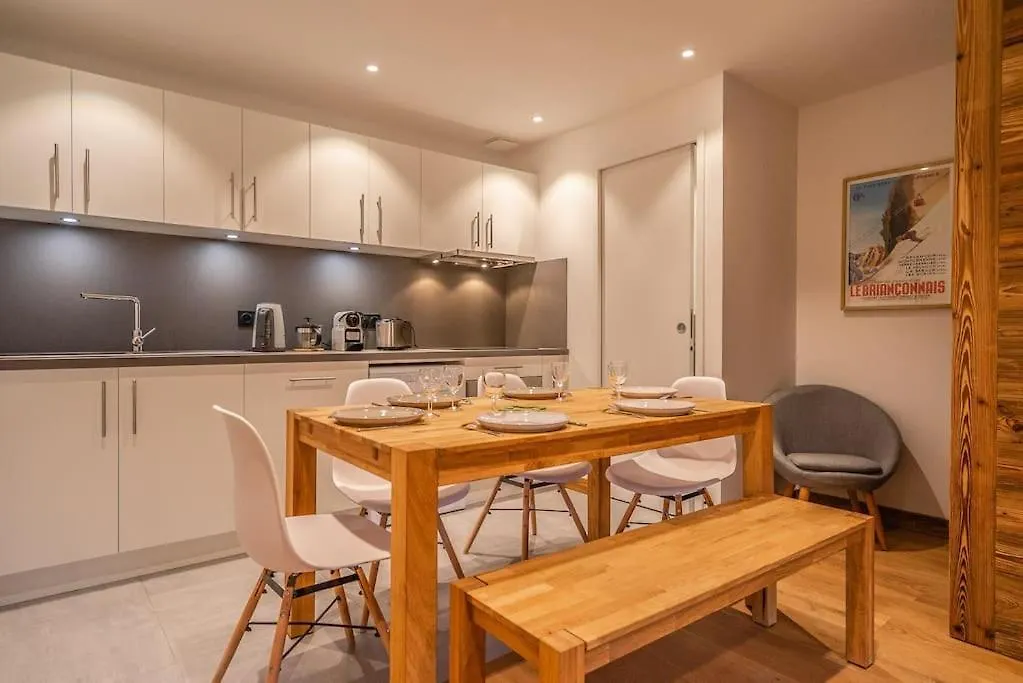 Serre Chevalier Monetier Les Bains T3 Jardin Appartement Les Melezes Le Monetier-les-Bains 0*,